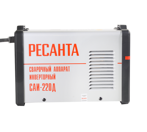 Сварочный аппарат инверторный Ресанта САИ-220Д Сварочный аппарат инверторный Ресанта САИ-220Д