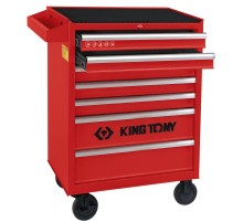 Тележка инструментальная, 7 выдвижных ящиков, "CLASSIС" KING TONY 87434-7B Тележка инструментальная, 7 выдвижных ящиков, "CLASSIС" KING TONY 87434-7B