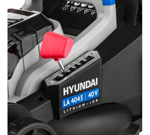 Аккумуляторная газонокосилка Hyundai LA 4043