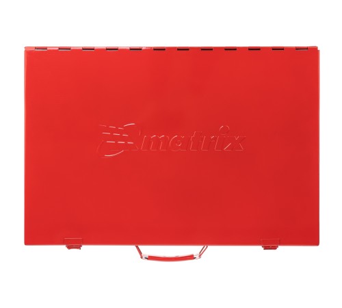 Набор метчиков и плашек М2-М18, 110 шт, металлический кейс Matrix