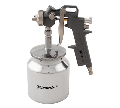 Набор пневмоинструмента, 5 предметов, быстросъемное соединение, краскораспылитель с верхним бачком Matrix Набор пневмоинструмента, 5 предметов, быстросъемное соединение, краскораспылитель с верхним бачком Matrix