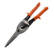 Ножницы по металлу, удлиненные, 290 мм, пряморежущие, обрезиненные рукоятки Sparta