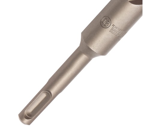 Бур по бетону, двойная спираль, три пылеотводящие кромки, 20 x 600 мм DENZEL