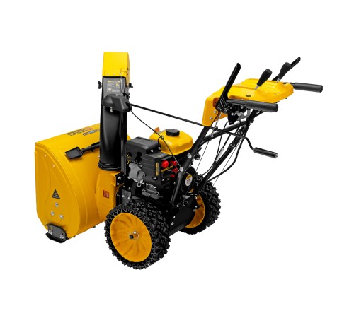 Бензиновая снегоуборочная машина SBM 610S PRO, 212 cc, электростартер, фара, обогрев Denzel Бензиновая снегоуборочная машина SBM 610S PRO, 212 cc, электростартер, фара, обогрев Denzel