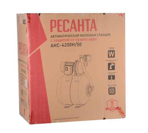 Автономная насосная станция Ресанта АНС-4200Н/50 Автономная насосная станция Ресанта АНС-4200Н/50
