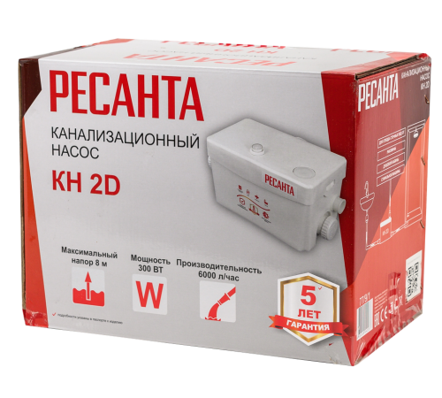 Канализационный насос Ресанта КН 2D Канализационный насос Ресанта КН 2D