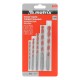 Набор сверл универсальных, 4-10мм, 5 шт Matrix