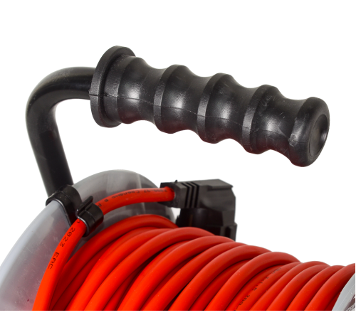 Удлинитель силовой на катушке Ресанта СУ-3х1,5-30/2 (с выкл., 4 розетки)