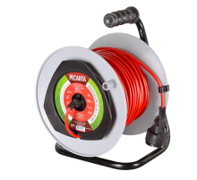 Удлинитель силовой на катушке Ресанта СУ-2х1-30/2ВР (с выкл., 1 розетка, IP44)