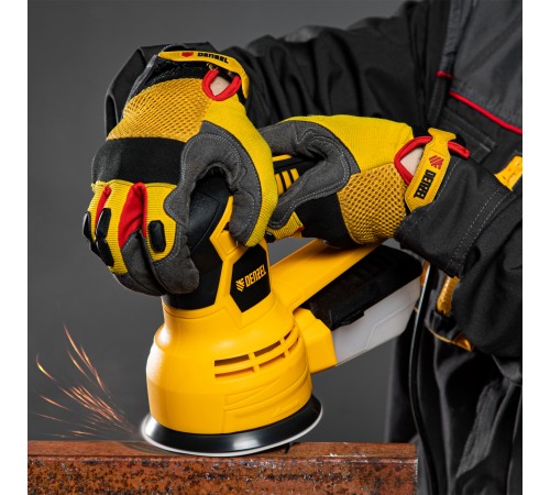 Машина шлифовальная эксцентриковая OS-125, 450 Вт, 6000-12000 об/мин Denzel Машина шлифовальная эксцентриковая OS-125, 450 Вт, 6000-12000 об/мин Denzel