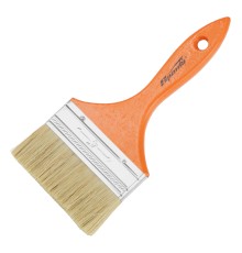 Кисть плоская Slimline 4" (100 мм) натуральная щетина, деревянная ручка Sparta