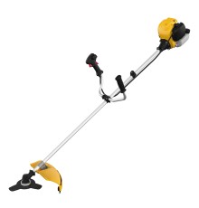 Триммер бензиновый DTL-31-4T, 4-тактный, 31 см3, неразъемная штанга, состоит из 2 частей Denzel