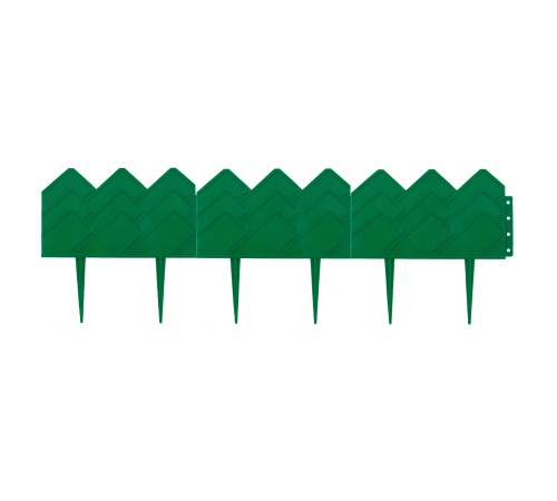 Бордюр "Кантри", 14 х 310 см, зеленый, Palisad Бордюр "Кантри", 14 х 310 см, зеленый, Palisad