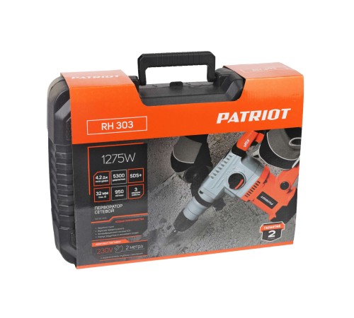 Перфоратор PATRIOT RH 303 Перфоратор PATRIOT RH 303