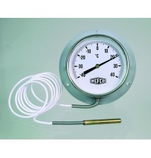 Термометр Refco F-84 с крепежным фланцем сзади Термометр Refco F-84 с крепежным фланцем сзади