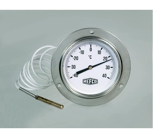 Термометр Refco F-84 с крепежным фланцем спереди