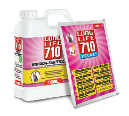 Дезинфицирующий порошок GEL Long Life 710 Pocket Дезинфицирующий порошок GEL Long Life 710 Pocket