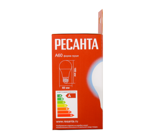 Лампа светодиодная Ресанта LL-R-A60-11W-230-6K-E27 Лампа светодиодная Ресанта LL-R-A60-11W-230-6K-E27