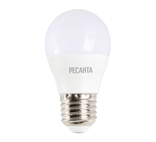 Лампа светодиодная Ресанта LL-R-G45-7W-230-4K-E27 Лампа светодиодная Ресанта LL-R-G45-7W-230-4K-E27
