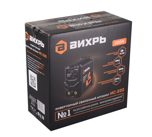 Сварочный аппарат инверторный Вихрь ИС-220 Сварочный аппарат инверторный Вихрь ИС-220