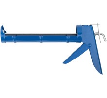 Пистолет для герметика 225 мм полукорпусной, гладкий шток FIT DIY