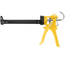 Пистолет для герметика 225 мм полукорпусной усиленный, полиамидная ручка, Профи FIT IT