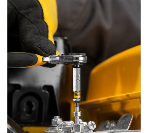 Бита HEX 3х50, сталь S2, шестигранный профиль, 10 шт. Е 6,3 Denzel