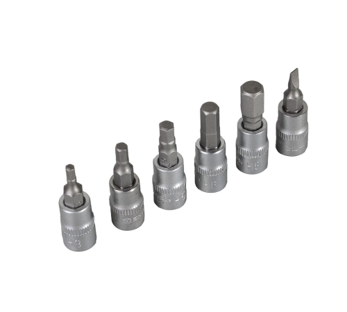 Набор инструментов, 1/4" , CrV, пластиковый кейс 29 предм Вихрь