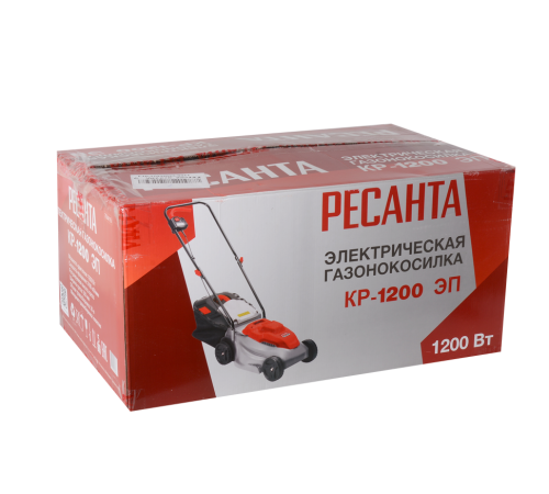 Электрическая газонокосилка Ресанта КР-1200 ЭП Электрическая газонокосилка Ресанта КР-1200 ЭП