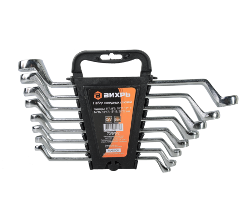 Набор накидных ключей 8 шт. 6 - 22 Вихрь Набор накидных ключей 8 шт. 6 - 22 Вихрь