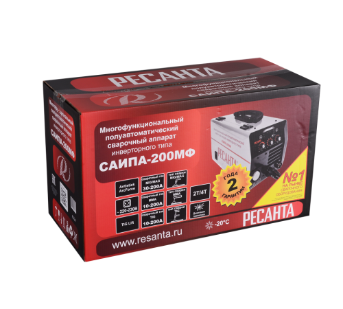 Сварочный полуавтомат многофункциональный Ресанта САИПА-200МФ (MIG/MAG/TIG)