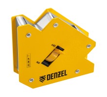 Фиксатор магнитный отключаемый для сварочных работ усилие 30 LB, 45х90х135 град. Denzel