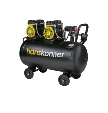 HAC1002 Компрессор воздушный безмасляный Hanskonner
