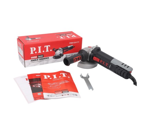 Шлифмашина угловая сетевая P.I.T. PWS125-C11