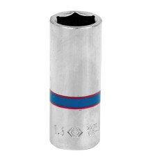 Головка торцевая глубокая шестигранная 1/4", 13 мм KING TONY 223513M