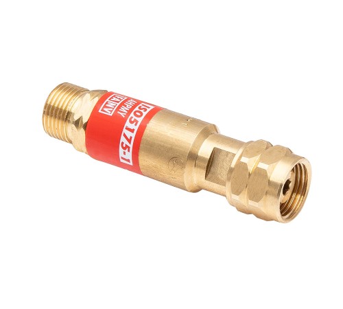 Обратный клапан OXYTURBO 3/8" на горелку ацетилен/пропан Обратный клапан OXYTURBO 3/8" на горелку ацетилен/пропан