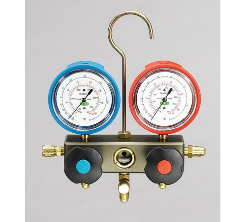 Двухвентильный манометрический коллектор Refco SM2-3-DS-R422