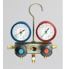 Двухвентильный манометрический коллектор Refco M2-3-DELUXE-DS-R22-CA-CCL-36