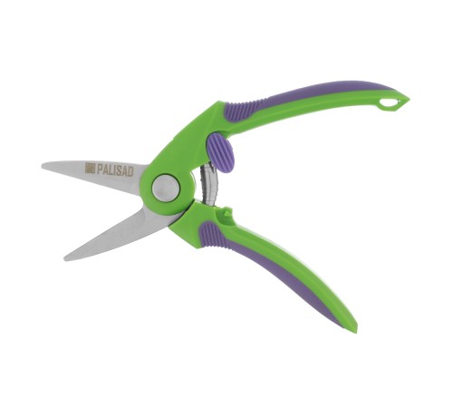 Секатор цветочный, 220 мм, двухкомпонентные рукоятки, Palisad