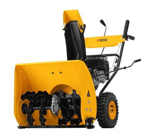Бензиновая снегоуборочная машина SBM 610, 212 cc, ручной старт, фара Denzel Бензиновая снегоуборочная машина SBM 610, 212 cc, ручной старт, фара Denzel
