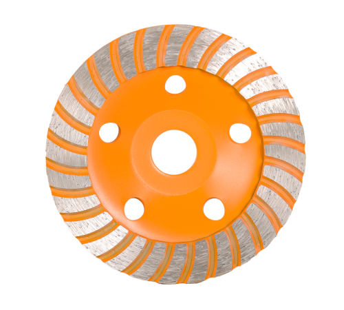 Чашка алмазная зачистная, 125 мм, Турбо Вихрь