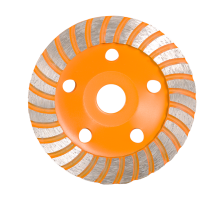 Чашка алмазная зачистная, 125 мм, Турбо Вихрь
