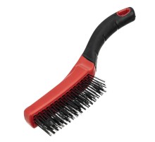 Щетка зачистная четырехрядная, двухкомпонентная рукоятка Matrix