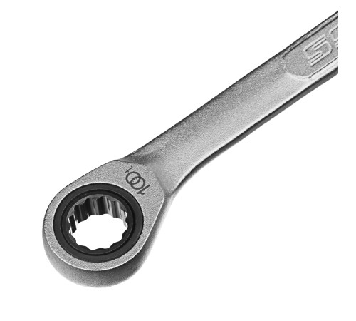 Ключ комбинированный трещоточный, 10 мм, количество зубьев 100 Gross Ключ комбинированный трещоточный, 10 мм, количество зубьев 100 Gross