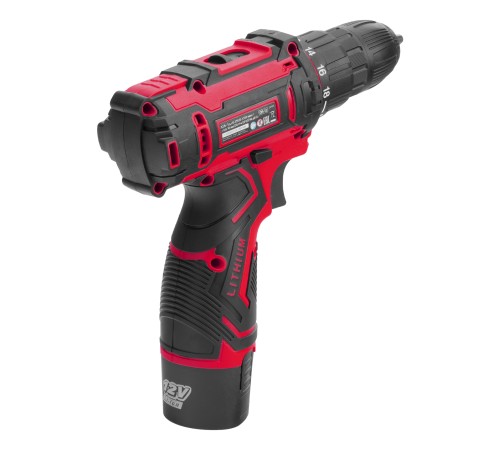 Дрель-шуруповерт аккумуляторная CDS-12, Li-Ion, 12 В// MTX