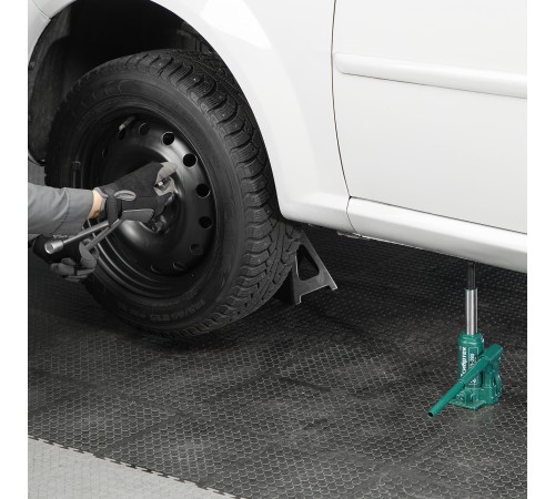 Домкрат гидравлический бутылочный, 2 т, 150-280 мм Сибртех