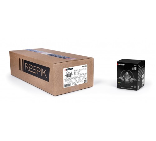 Полумаска RESPIK® 800, серый Полумаска RESPIK® 800, серый