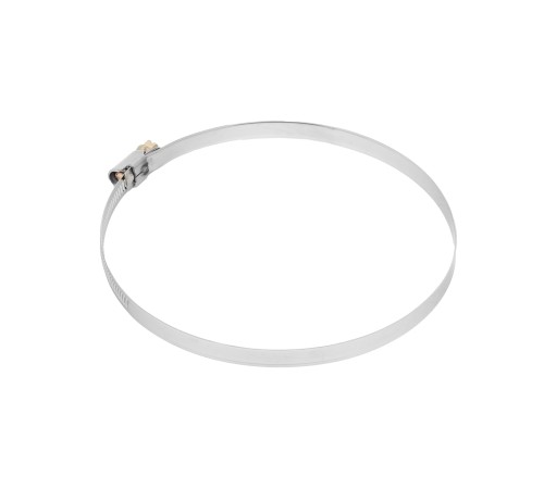 Хомуты нержавеющая сталь, Стандартное болтовое крепление 120-140 мм, 25 штук в упаковке, ширина 9 мм Сибртех