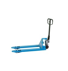 Тележка гидравлическая узковильная 2500 кг 1150х450 мм полиуретановые колеса TOR RHP(BF) PRO
