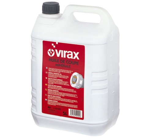 Масло минеральное Virax для нарезки резьбы, 5л Масло минеральное Virax для нарезки резьбы, 5л